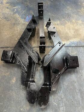 7132 Fisher 1980-1991 Ford Truck F250 F350 Plow Mount #7132