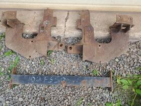 7159 Fisher 99-03 Ford F250 350 450 550 Snow Plow Mount Minute Mm Ii Needs Work