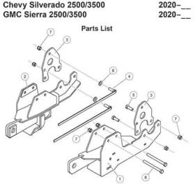 K2500-3500 Fisher 77109 Minutemount 2 Chevy/gmc