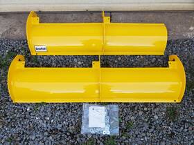 8251 Fisher 7.5 Straight Blade Steel Snofoil Assembly Deflector Kit Snow Plow Rd