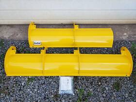 8252 Fisher 8ft Straight Blade Steel Snofoil Assembly Deflector Kit Snow Plow Hd 8252 Fisher 8ft Straight Blade Steel Snofoil Assembly Deflector Kit Snow Plow Hd