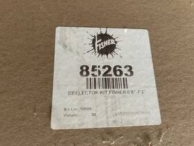 85263 Fisher Homesteader Snow Plow Deflector 85263 Fisher Homesteader Snow Plow Deflector