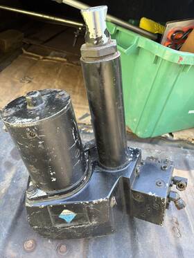 Fisher F143393 Genuine Snow Plow Electric Hydraulic Pak Motor Pump As Is Untested