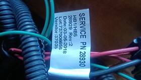 Pn-28930 Fisher / Western Snow Ex Plow Wiring Harness