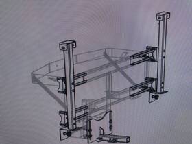 75915 Fisher Western New Receiver Mount Salt Spreader 900 Free Shipping