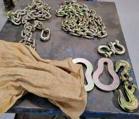 14983-a Gledhill Nos Snow Plow Lift Chain Kit / Assembly