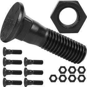 Yh-01 Glowgeek 8 Pack 5/8 Cutting Edge Plow Bolts And Nuts 5/8ftft X 2-1/4 Inch Grader Blade