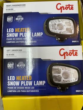 84661-4 Grote Heated Led Snow Plow Light Kit