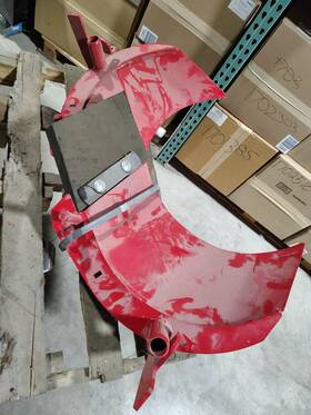 25013168 Hiniker Flat Top V Plow Box End Wing Kit Expand Scoop 9851 9951 Lh Rh