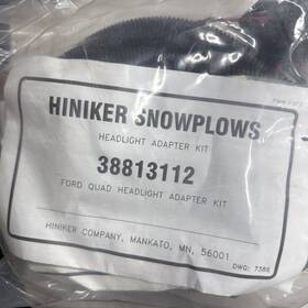 38813112 Hiniker New Oem Snow Plow Headlight Adapter Kit Quad H13 17-20 Ford