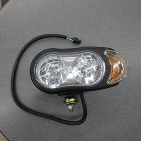 25012279 Hiniker Meyer Night Sabre Headlight Halogen Snow Plow Light Driver Side With Turn Signal Nos