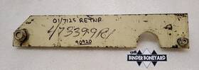 473399r1 International 61-71 Scout 80 800 Snow Plow Blade Pivot Pin Retainer