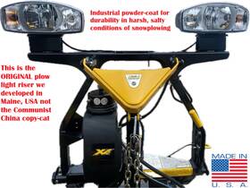 Dd3extension Jbperformance For Fisher Snowplow Headlight 3 Inch Extension Kit Heavy Duty Steel Made In Usa
