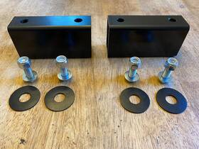Dd3riser Jbperformance Western Defender Hts Enforcer Prodigy Snowplow Headlight 3 Inch Spacer Kit