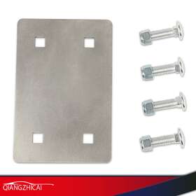 Z-02vma0001a Jiangzhic-76 Fit For Saltdogg Snowex Vibrator Mount Plate 80lb 200lb Tailgate Spreader Usa