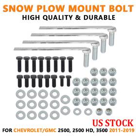 7192-41489 Junomabix Us For Chevrolet/gmc 2500 Hd 3500 Snow Plow Mount Bolt Rebuild Kit 2011-19