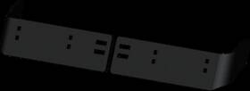 106155 Kfi Plow Curb Guard Pair
