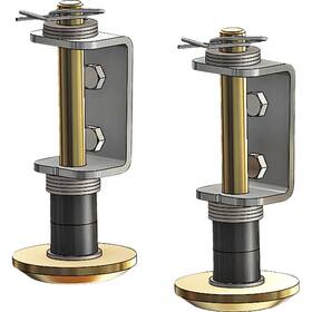 105170-r Kfi Products Plow Skid Kit - 2-pack