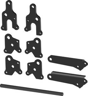 105705 Kfi Products Utv Plow Lift Kit - 4 Inch