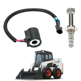 6667687 Kozlira Solenoid Valve Coil And Hydraulic Spool Stem Element Kit Compatible Wit