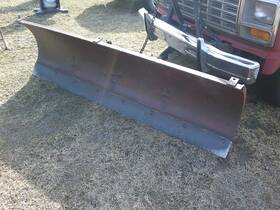 1981-f150 Kruger/western 8ft Snowplow Blade With Pump And Hydraulic Lift 1981 Ford Pickup F150 Plow Carrier