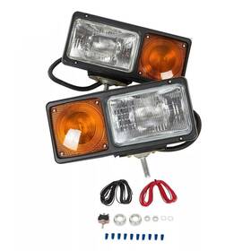 Fla11896 Kuafu New Universal Truck Snow Plow Lights Headlight Turn Signal Lamp 64261-4 12v