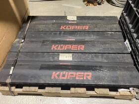 348559507 Kuper Gk5 - 4ft Rubber/ceramic Snow Plow Blade Punch 3 Inch 12 Ctr