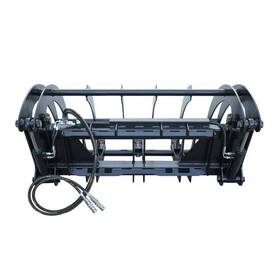 S-ergr1830 Landy 72in -mp1220-landy Sto 72ftft Skid Steer Extreme Grapple Rake Root Attachment