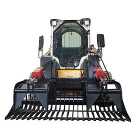S-prgb1830 Landy 72in -mp1220-landy 72 Inch Rock Grapple Bucket For Skid Steer Attachment Quick Attach
