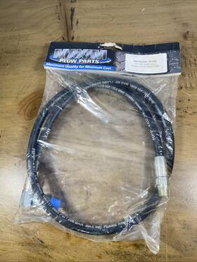 411700 Maxim Plow Part Angling Pressure Hose With Swivel Elbow Meyer 21856
