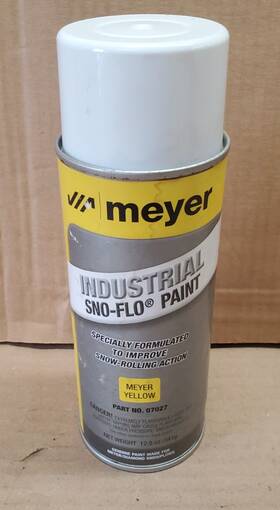 07027 Meyer Genuine Oem Industrial Sno-flo Yellow Spray Paint Snow Plow 12 Oz