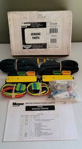 07548-07347 Meyer Genuine Plow Oem Nite Saber Changeover Module Light Wiring Kit 07548 07347