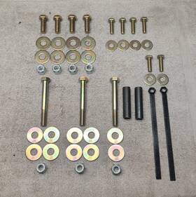 17111 Meyer 08694 Ez Classic Snow Plow Mount Bolt Kit Hd 07-10 Chevy/gmc 4x4 2500 3500