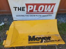 Meyer 09327 Oem Snow Plow 7.5ft Svld D.s. Wing L.h. 7ft 6 Inch Super V Light Duty