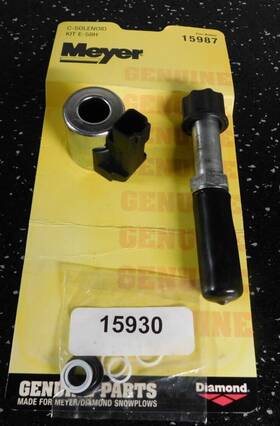 E58-h Meyer 15987 Plow Solenoid Cartridge Valve Coil And Seal Kit Oem C