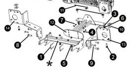 18535 Meyer Meyers Snow Plow Mounts Part#