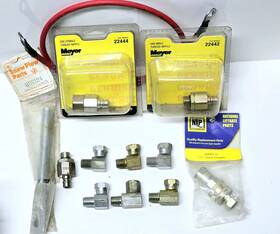 09124 Meyer 22444 22442 S.a.m. Snow Plow Parts Plus Hydraulic Fittings