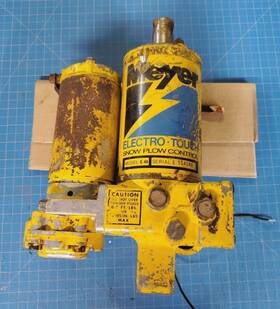 514048 Meyer Electro Touch Lift Snow Plow Control Pump Model E46 Tested
