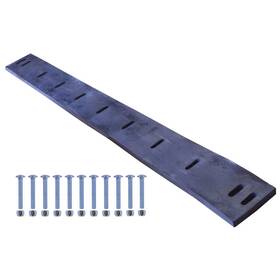 15508192 Mill Supply Rubber Cutting Edge Kit - 11 Hole 108 Inch L X 10 H 1-1/2 W On 9 Ft Meyer Plows