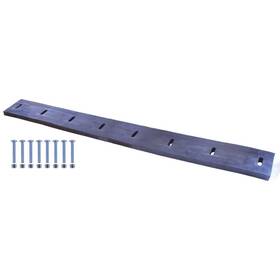 25608291 Mill Supply Rubber Cutting Edge Kit - 8 Hole 96 Inch L X H 1-1/2 W Ft Western Plows