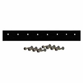 2569015k Mill Supply 7ft Steel Cutting Edge With Bolt Kit 84 Inch L X 3/8 W For Western 49070
