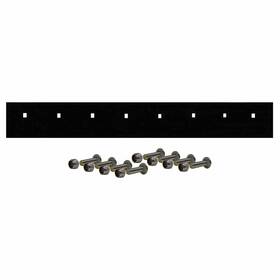 2569114k Mill Supply Steel Cutting Edge Kit With Bolts 96 Inch L 3/8 For Western Blizzard Plows 49328
