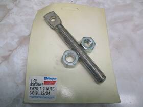 3632597 Mopar Snow Plow Eye Bolt And Nuts - Nos 70s P/n 3632597 Mopar Snow Plow Eye Bolt And Nuts - Nos 70s P/n