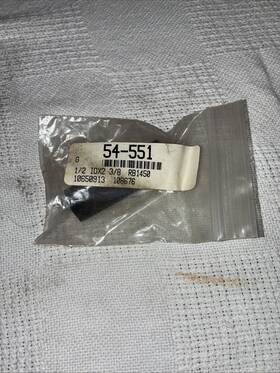 54-551 Nissan Nos Datsun / Rubber Grommet Bushing - 1/2 Inch Id X 2-3/8 Genuine Oem