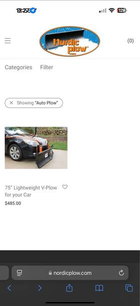 Nap-101v Nordic Plow Auto For Suv Trucks And Sedans