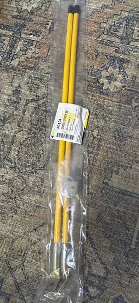 09916 Oe-spec Pg104 26 Inch Snow Plow Blade Marker Guide Kit Yellow Fits Diamond/meyer Snowplow