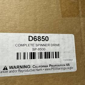 D6850 Oem Snowed Complete Spinner Drive Genuine Snowex Free Shipping