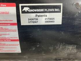 263-349 Personal Used Snow Plow For Sale