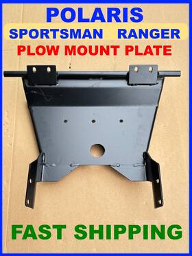 2854600 Polaris New Sportsman Atv Glacier Hd Plow Mount Plate .. Fast Shipping