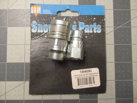 1304029c S.a.m. Snow Plow Hydraulic Couplers Sam Snowplow